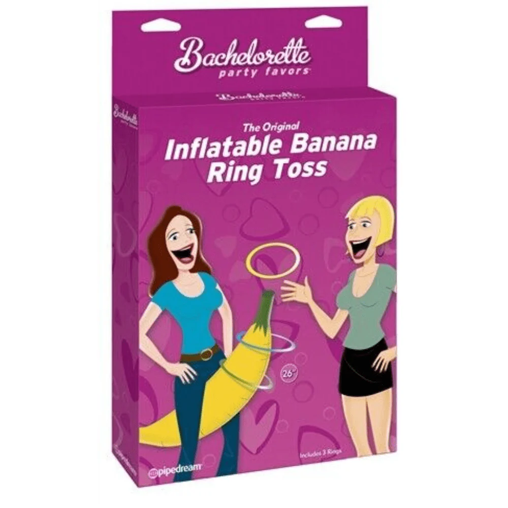 Bachelorette Party Favors Inflatable Banana Ring Toss Party Game - Image 2