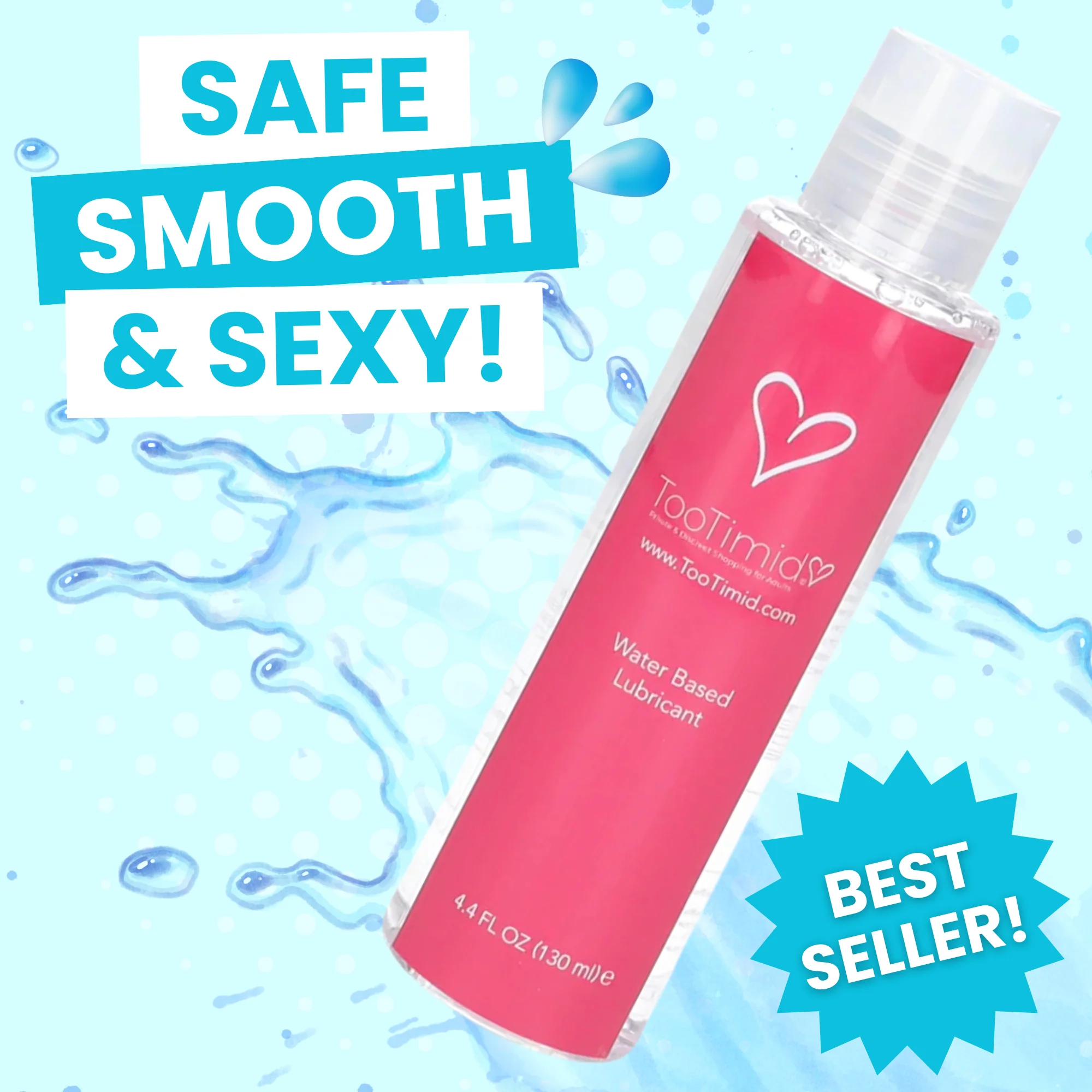 #1 Best-Selling Universal TooTimid Water-Based Sex & Masturbation Lube - Image 9