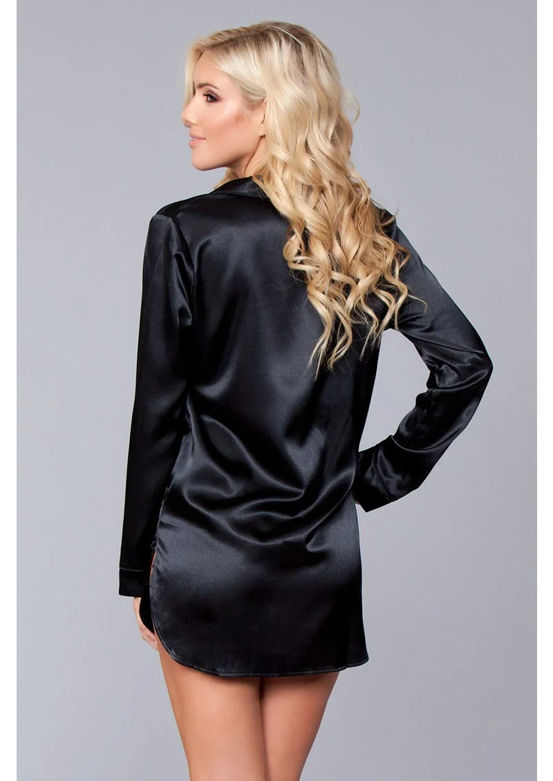 Kimberly Satin Sleepshirt - Image 2