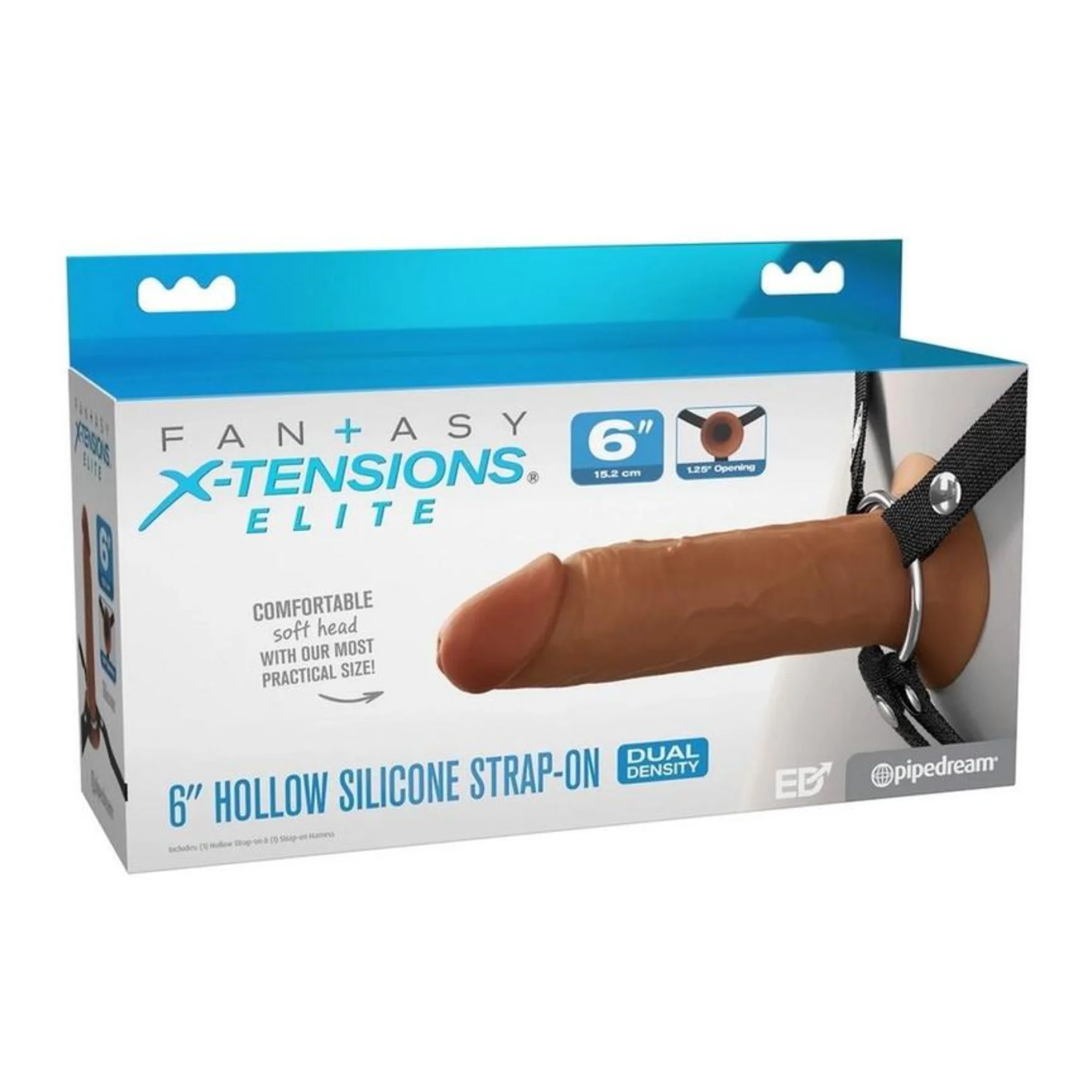 Fantasy X-Tensions Elite Dual Density Hollow Strap-on - Image 7