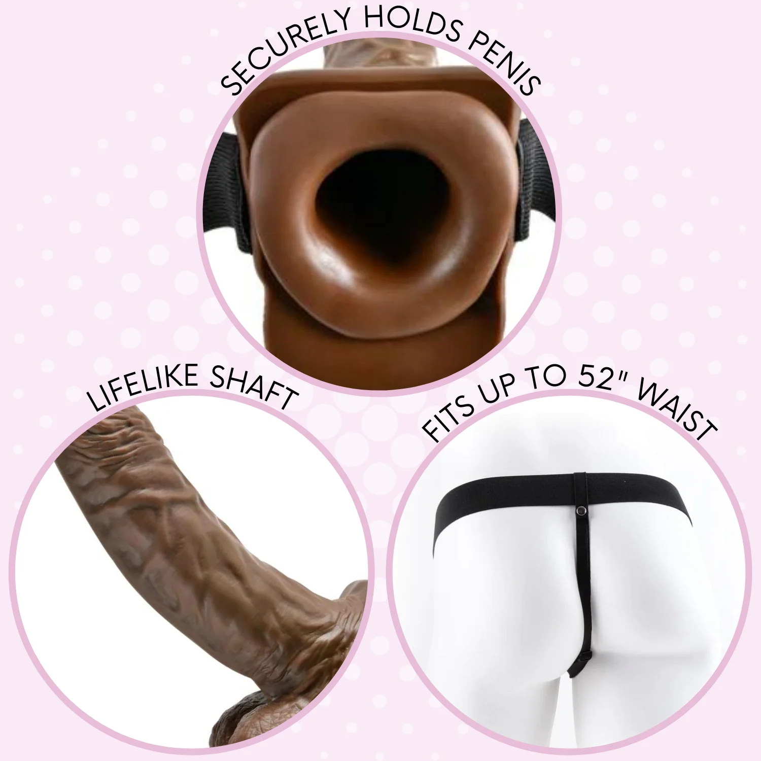 Fetish Fantasy 7" Hollow Strap On - Image 7