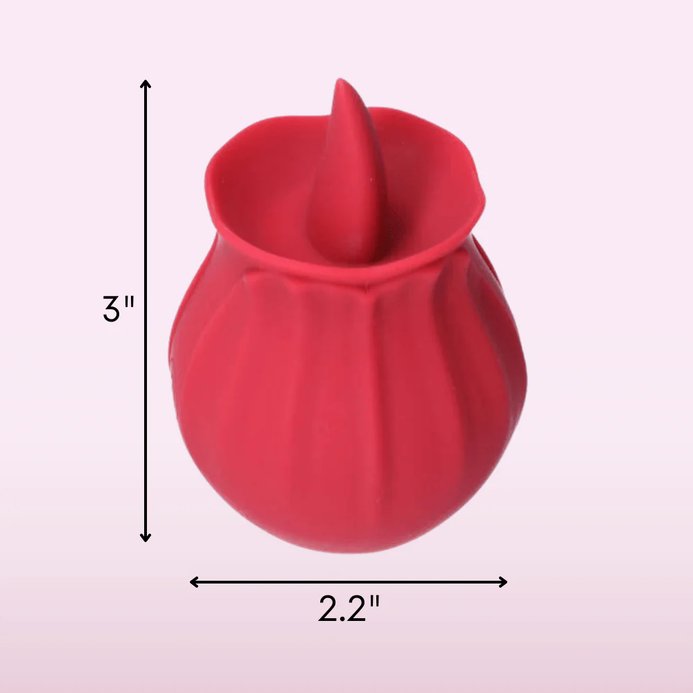 Bhava Rechargeable Flickering Tongue Rose | Clit Licking Stimulator - Image 14