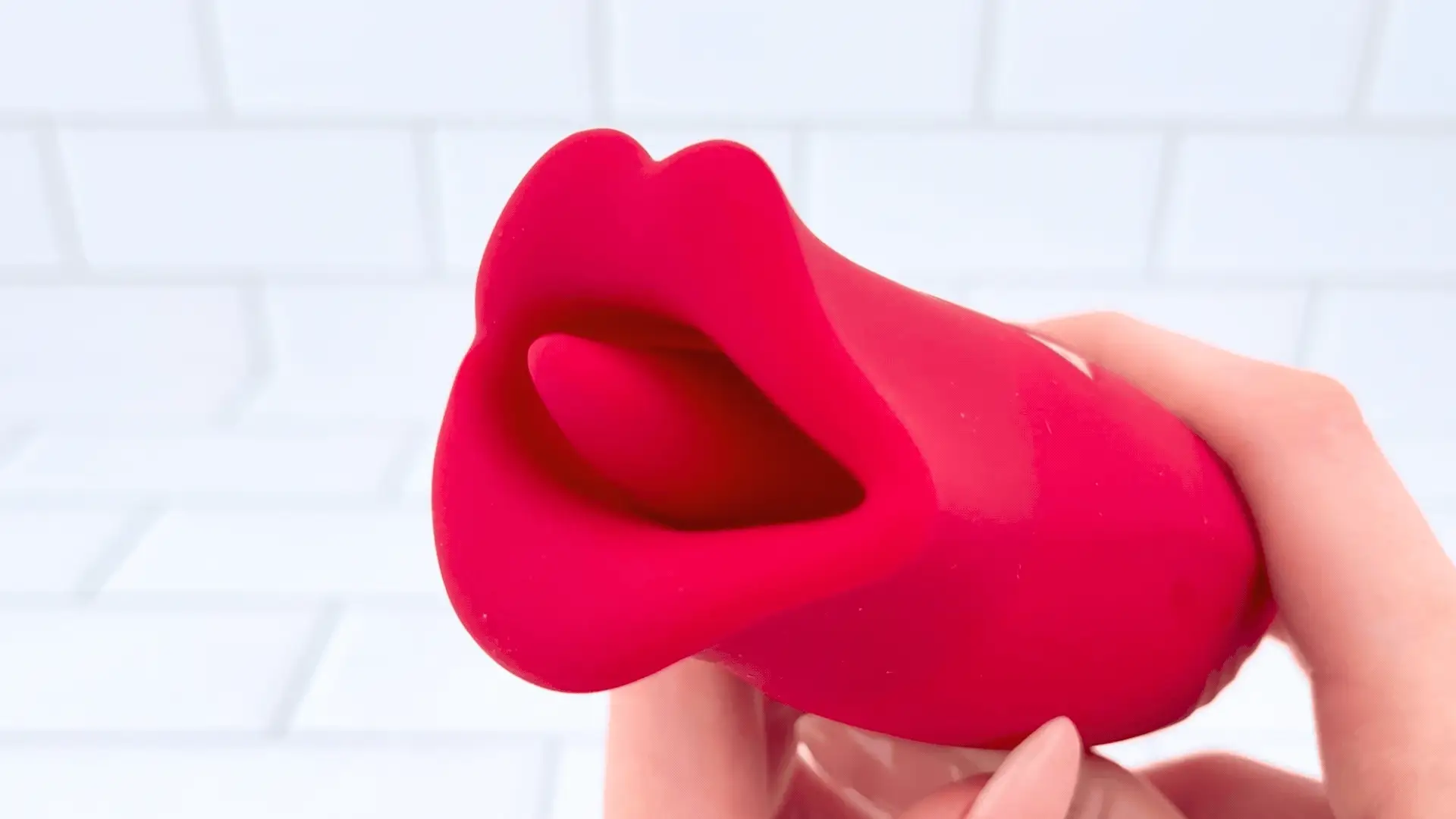 French Kiss Biting & Licking Moving Mouth Tongue Vibrator - Image 4