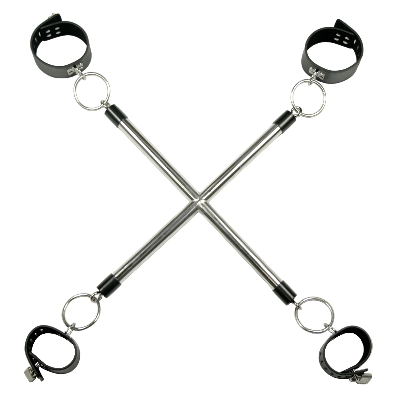 X-Hog Tie Spreader Bar With Bondage Restraints - Image 2