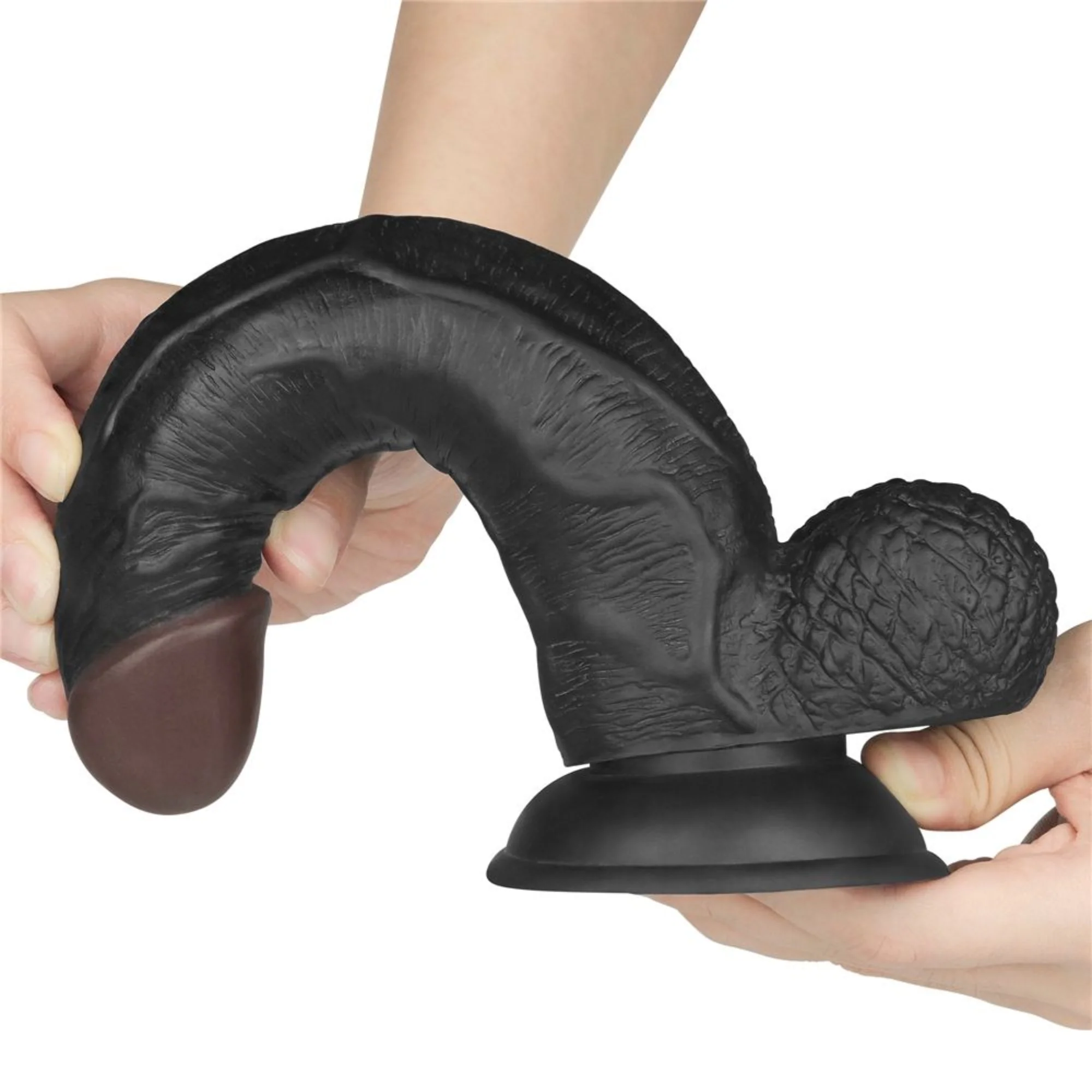 8.5 Inch Easy Strap-on Set - Vibrating Option Available! - Image 11