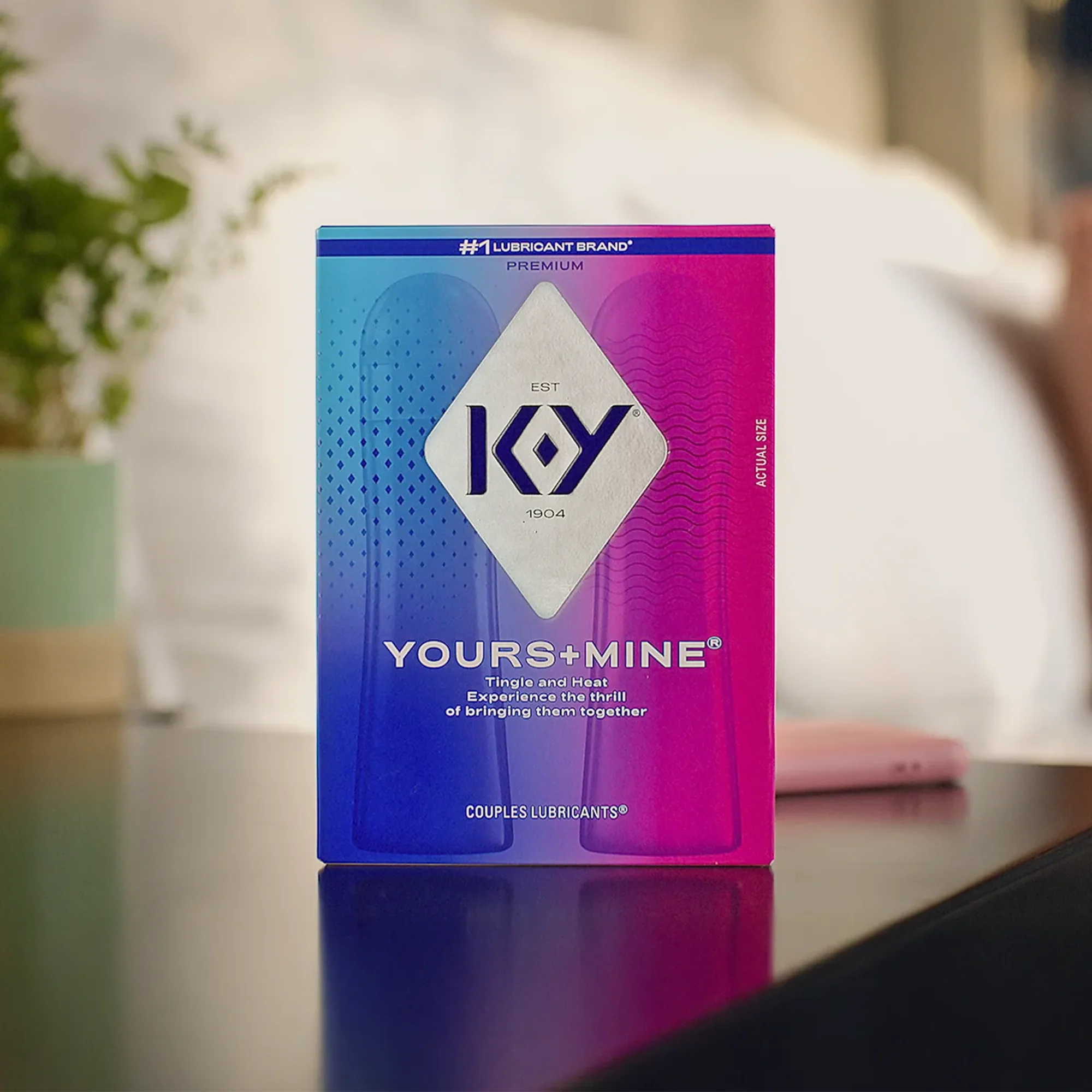 KY Yours and Mine Couples Lubricant Set - Warming for Him, Tingling for Her! - Image 4