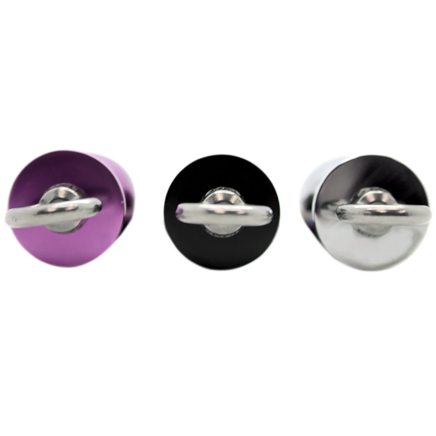 Weighted Metal Bulbed Anal Plug With Pull Ring - You'll feel the quality - Image 6