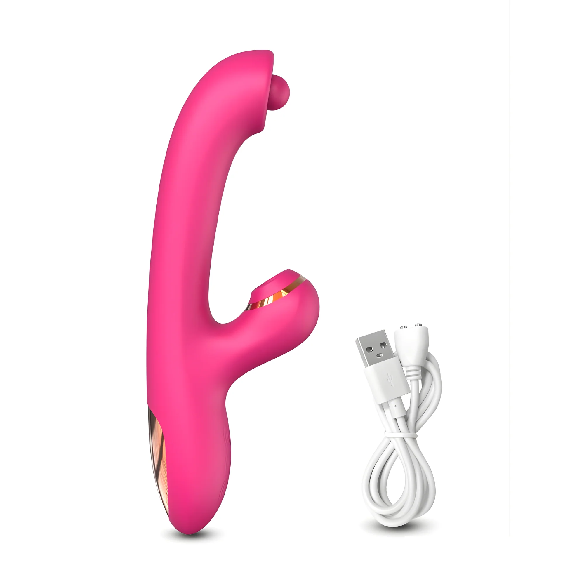 Rotating Pinpoint G-Spot & Suction Dual Action Vibe - Caresses Your G-Spot in Tight Circles! - Image 14