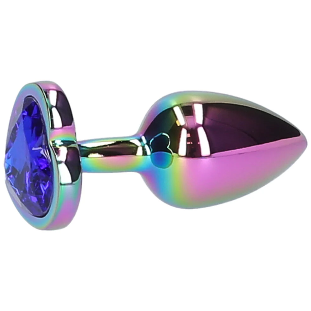 Premium Rainbow Metal Anal Plug for Muscle Control - Image 13