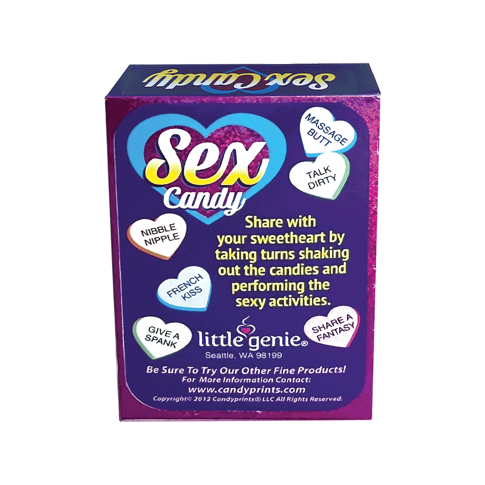Sex Candy Foreplay Game 1.6oz Box - Take Turns Taking Sexy Commands! - Image 3