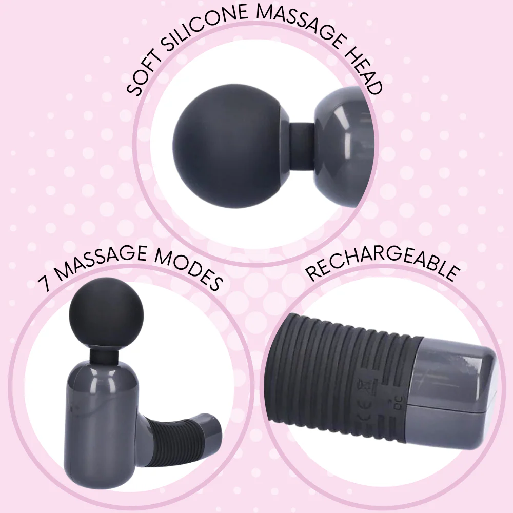 Pulse Rechargeable Handheld Body Muscle Massager - Image 3