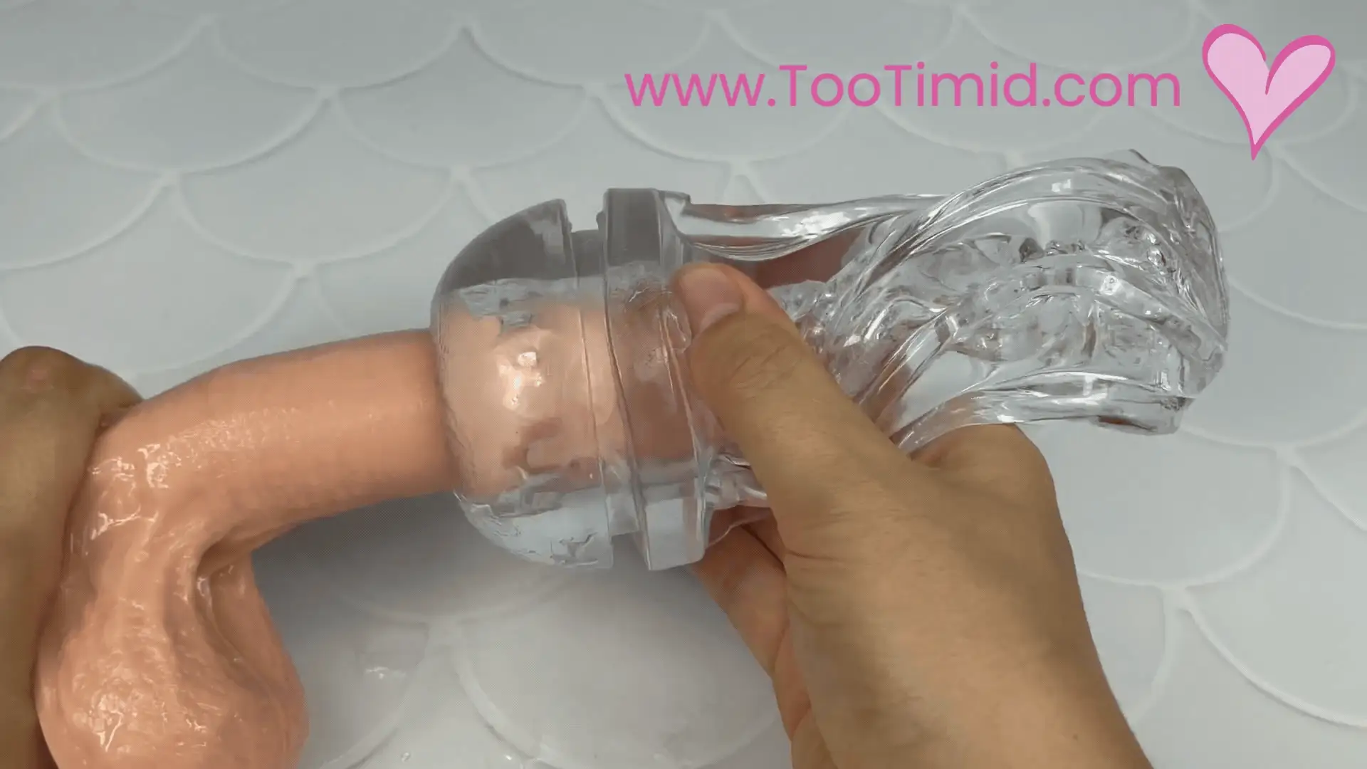 UTOPIA See Through Suction Stroker - Available in Two Colors! - Image 3