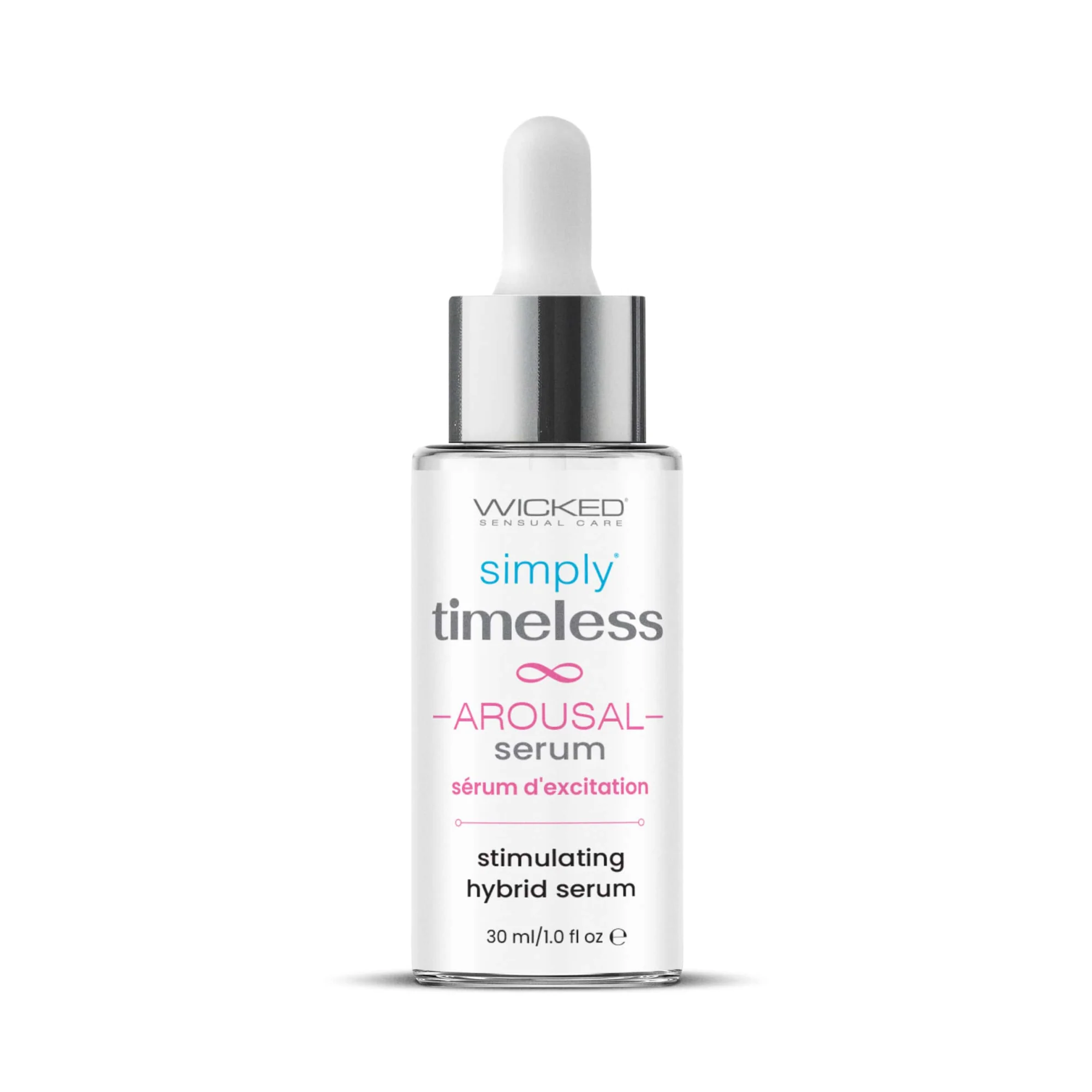 Wicked Simply Timeless Stimulating Hybrid Arousal Serum 1oz - Image 2